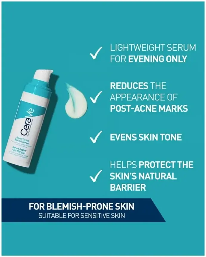 Cerave Resurfacing Retinol Serum 30mL