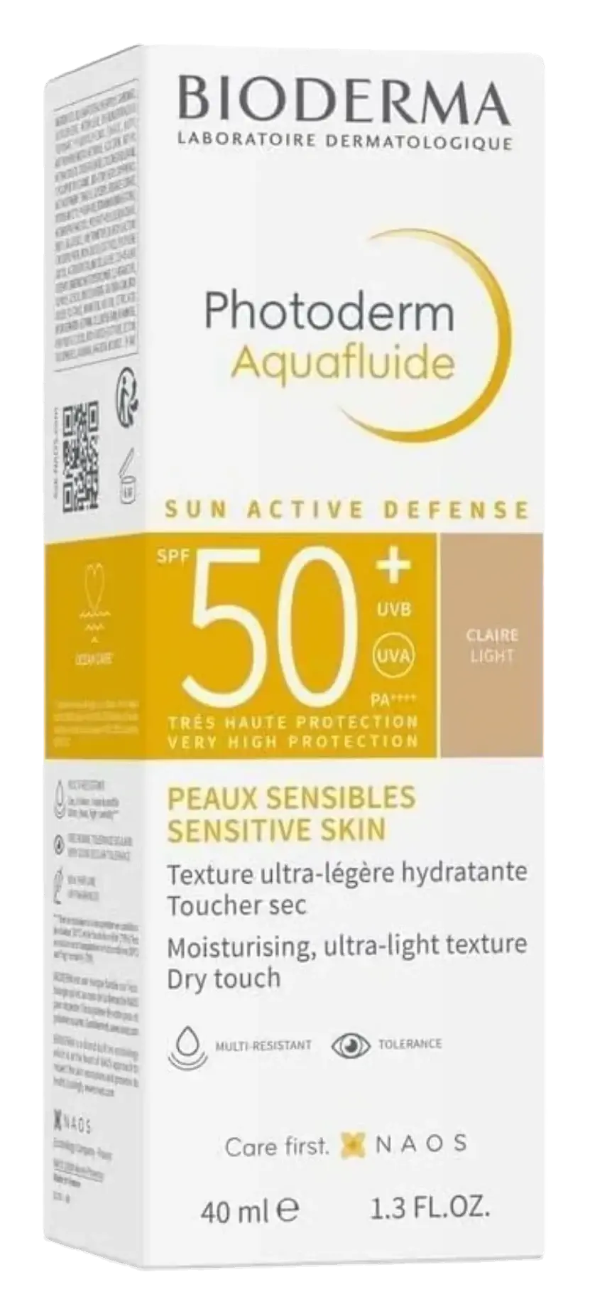 Bioderma Photoderm Max SPF50+ Aqua Fluid Light Tinted Sunscreen 40ml