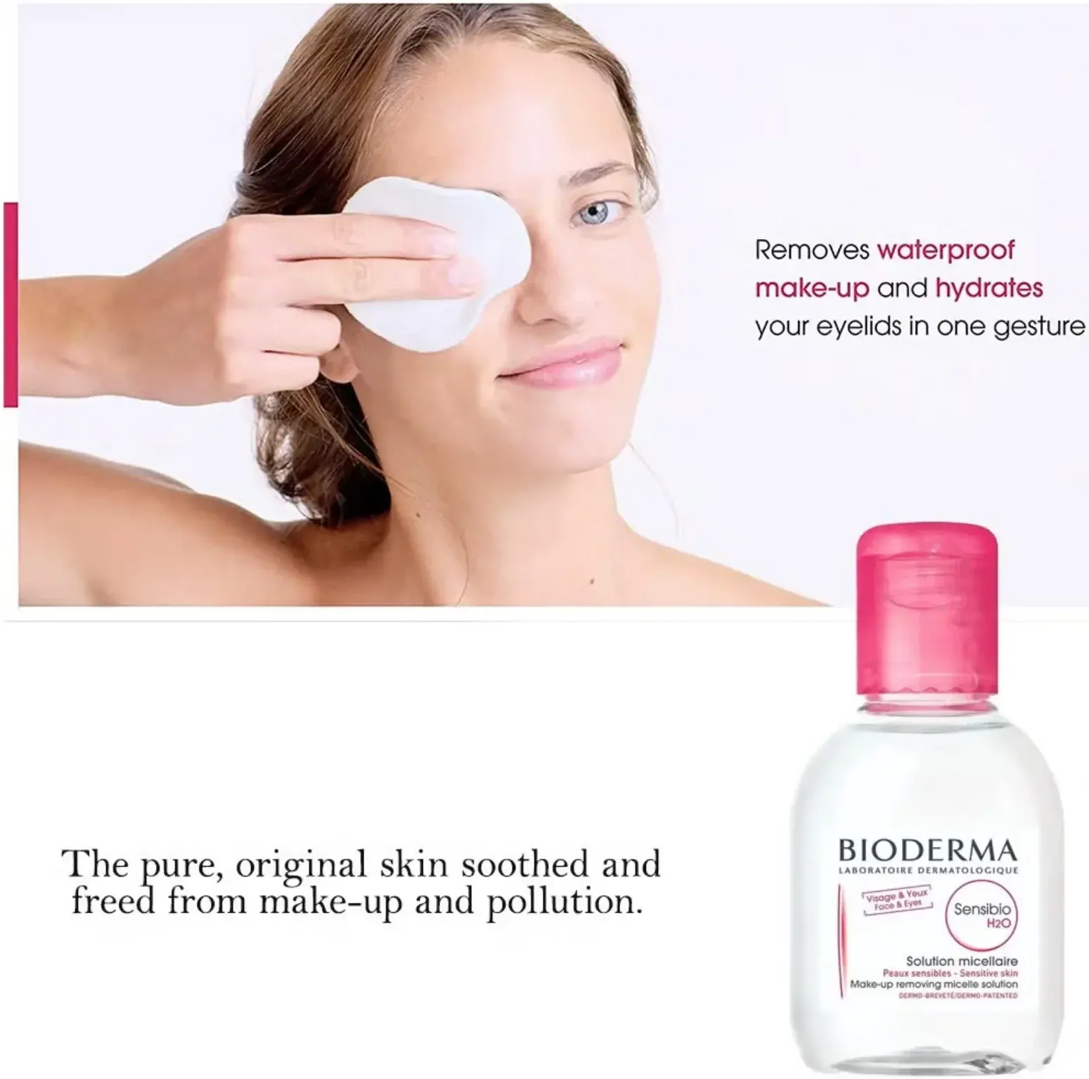 Bioderma Sensibio H2O Gentle Makeup Removing Micellar Water 100ml