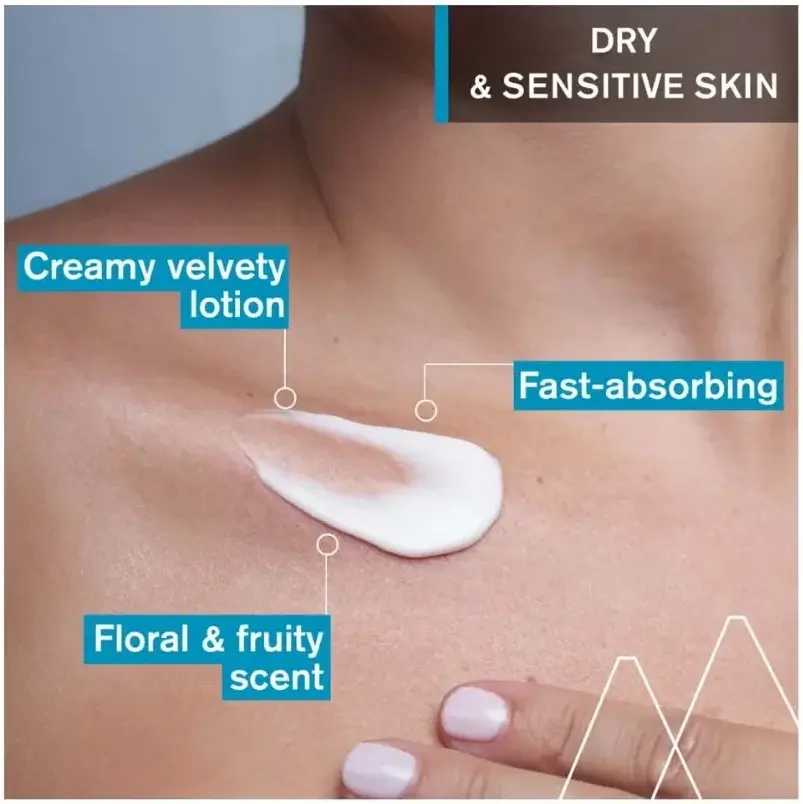 Uriage Eau Thermale Silky Body Lotion For Dry & Sensitive Skin 500mL