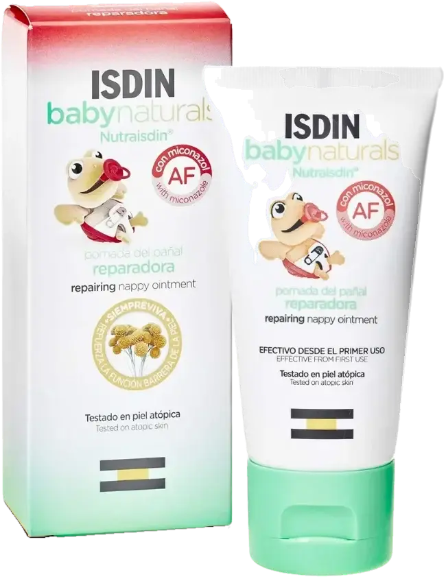 Isdin Baby Naturals Nappy Ointment 50mL pack