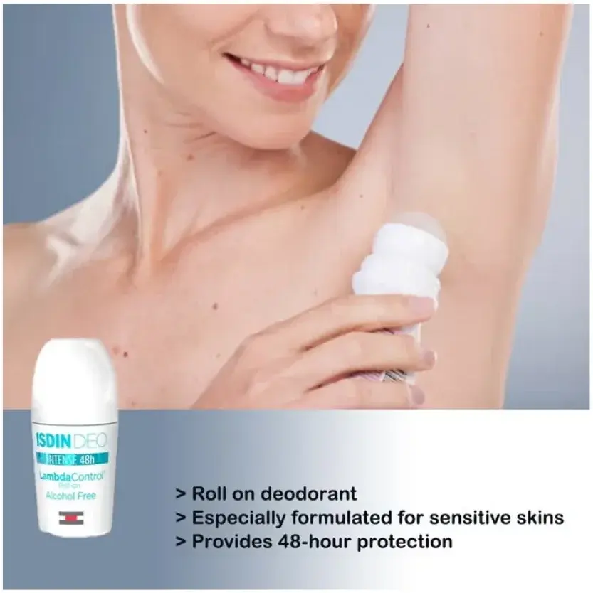 Isdin Deo Lambda Control Intense 48 Hour Fresh Roll On 50mL
