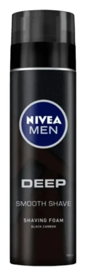 Nivea Deep Smooth Shaving Foam 200mL pack