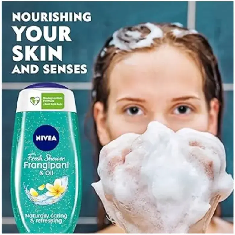 Nivea Frangipani & Oil Shower Gel 250mL