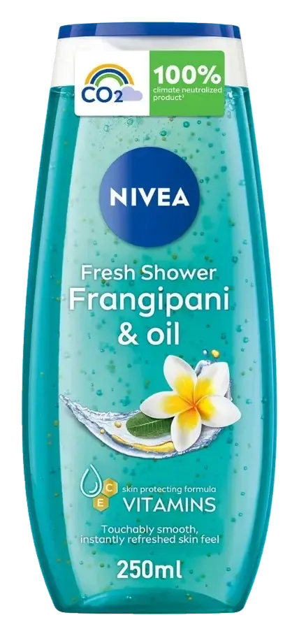 Nivea Frangipani & Oil Shower Gel 250mL pack