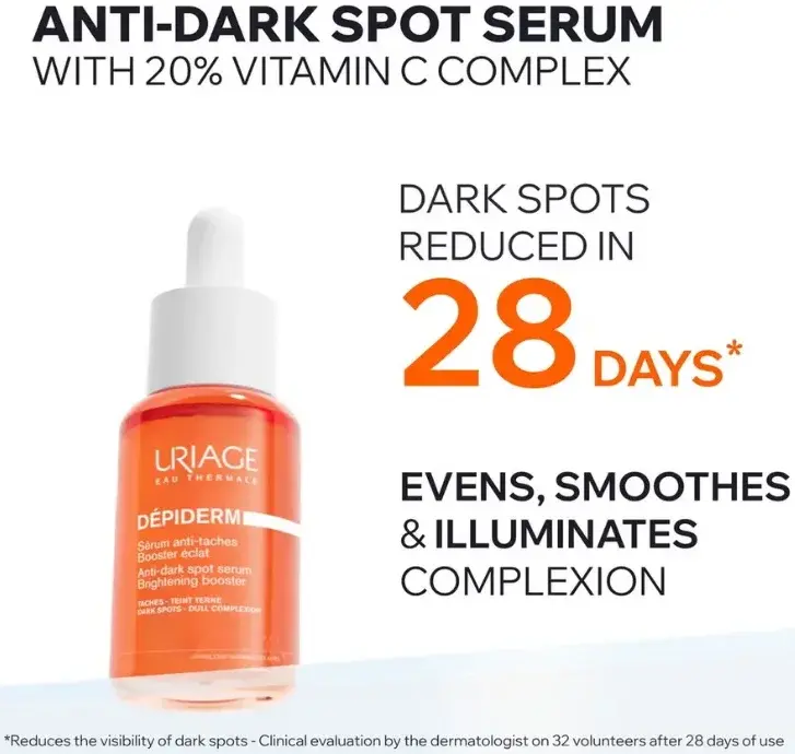 Uriage Depiderm Advanced Urgency Spot Brightening Serum 30mL