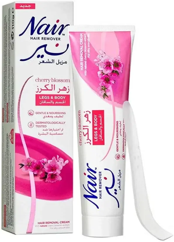 Nair Cherry Blossom Hair Removing Cream 110g pack