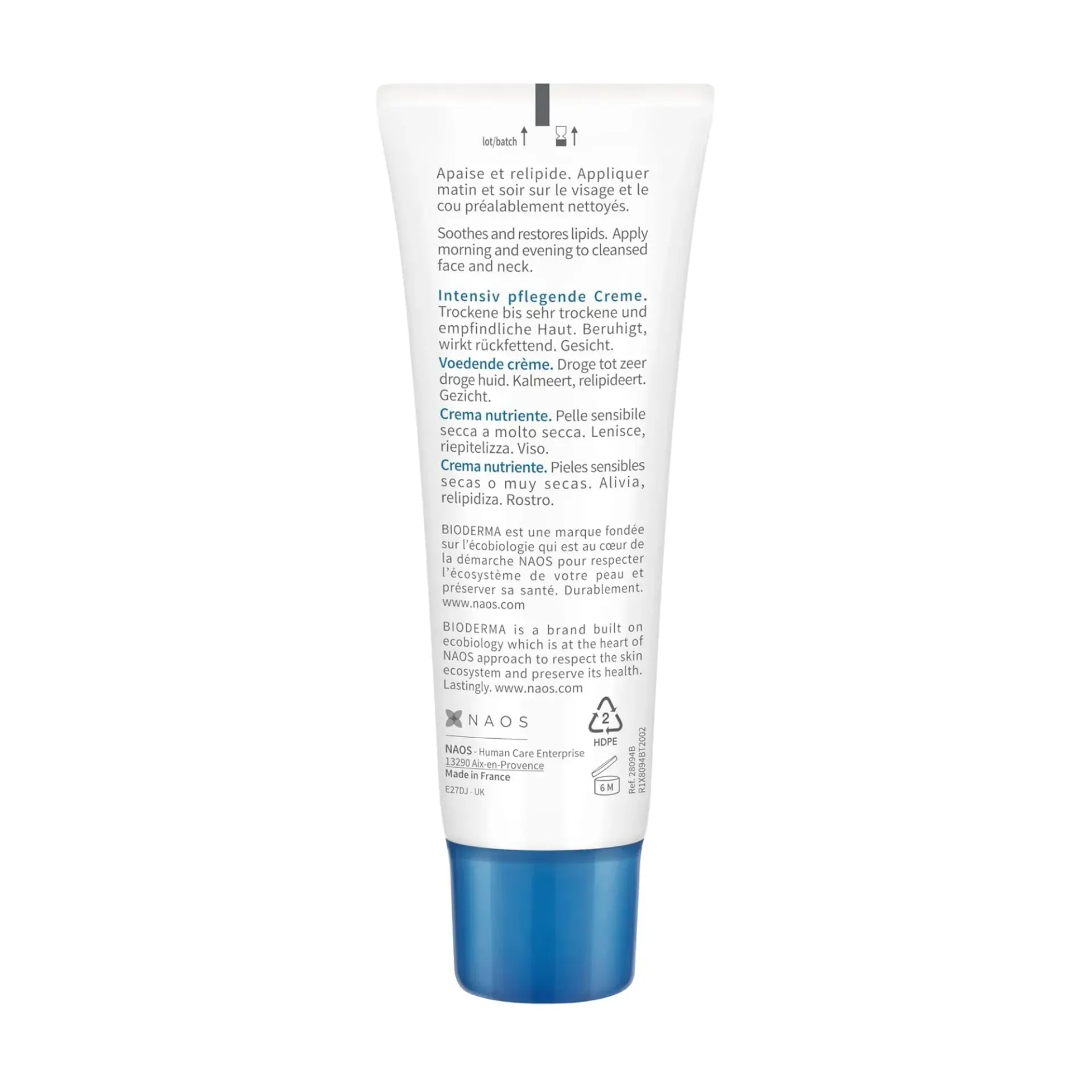 Bioderma Atoderm Nutritive Nourishing Face Cream for Dry Skin 40ml