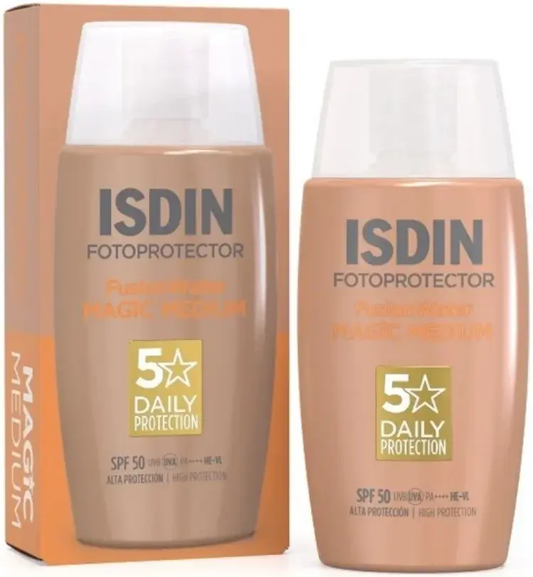 Isdin Fotoprotector FotoUltra Water Color Medium SPF50 50mL pack