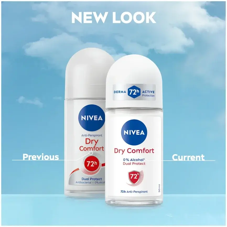 Nivea Deo Roll On Dry Comfort Women 50mL