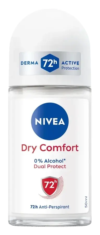 Nivea Deo Roll On Dry Comfort Women 50mL pack