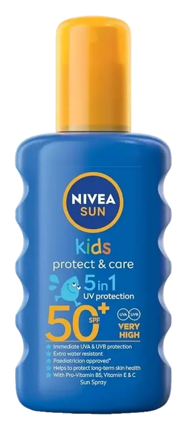 Nivea Nv867 Spf50 Sun Kids Spray 200mL pack