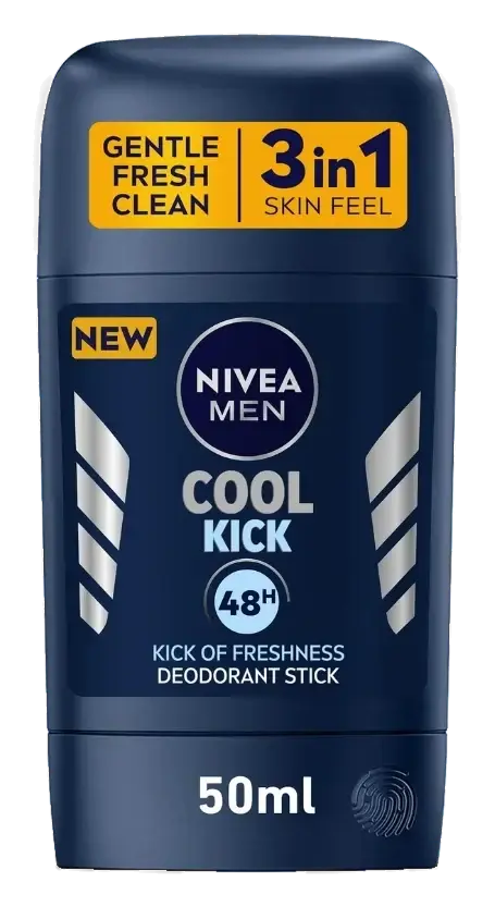 Nivea Nv340 Deo Stick Cool Kick For Men 50mL pack