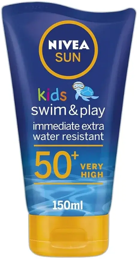 Nivea Sun Kids Swim & Play Lotion SPF 50 150mL pack