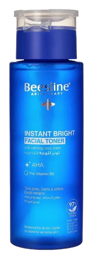 Beesline Instant Bright Facial Toner 200mL pack