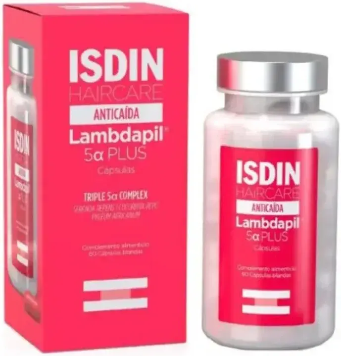 Isdin Lambdapil 5 Alpha Plus Haircare Capsules 60S pack