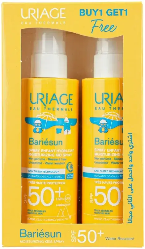 Uriage Urg-Pr56 Bariesun Spf50+ Kids Spray 1+1 pack