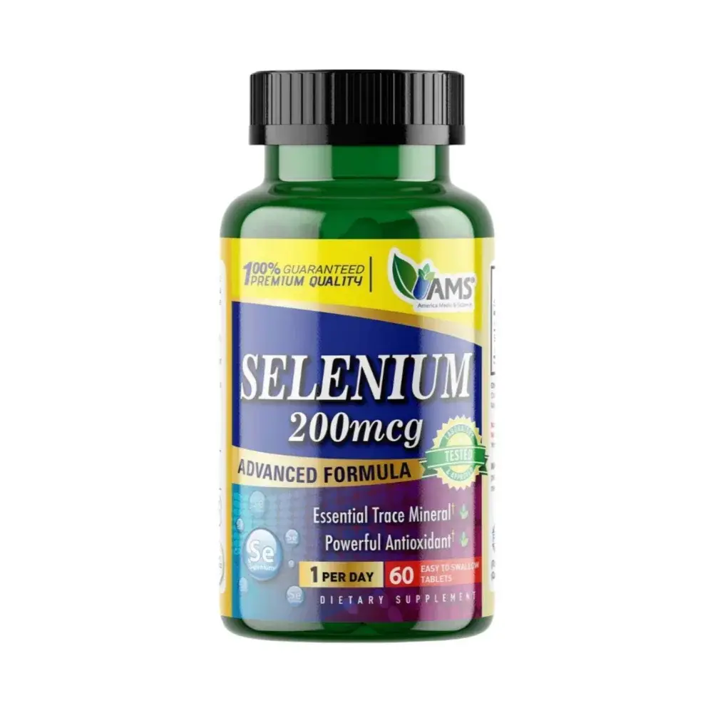 Ams Selenium 200Mcg Tablet 60S