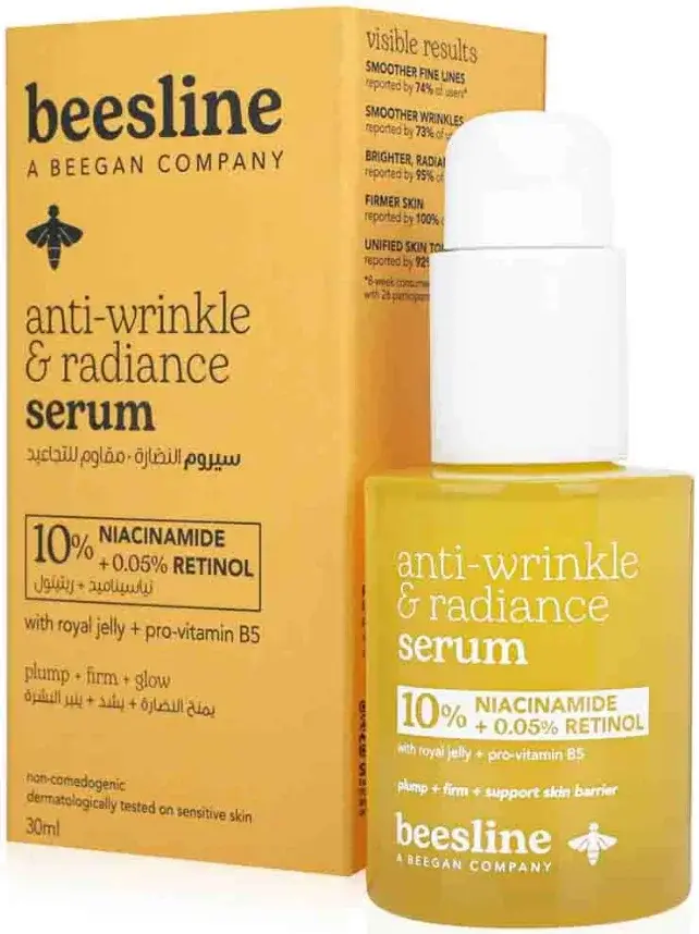 Beesline Anti Wrinkle & Radiance Serum 30Ml pack