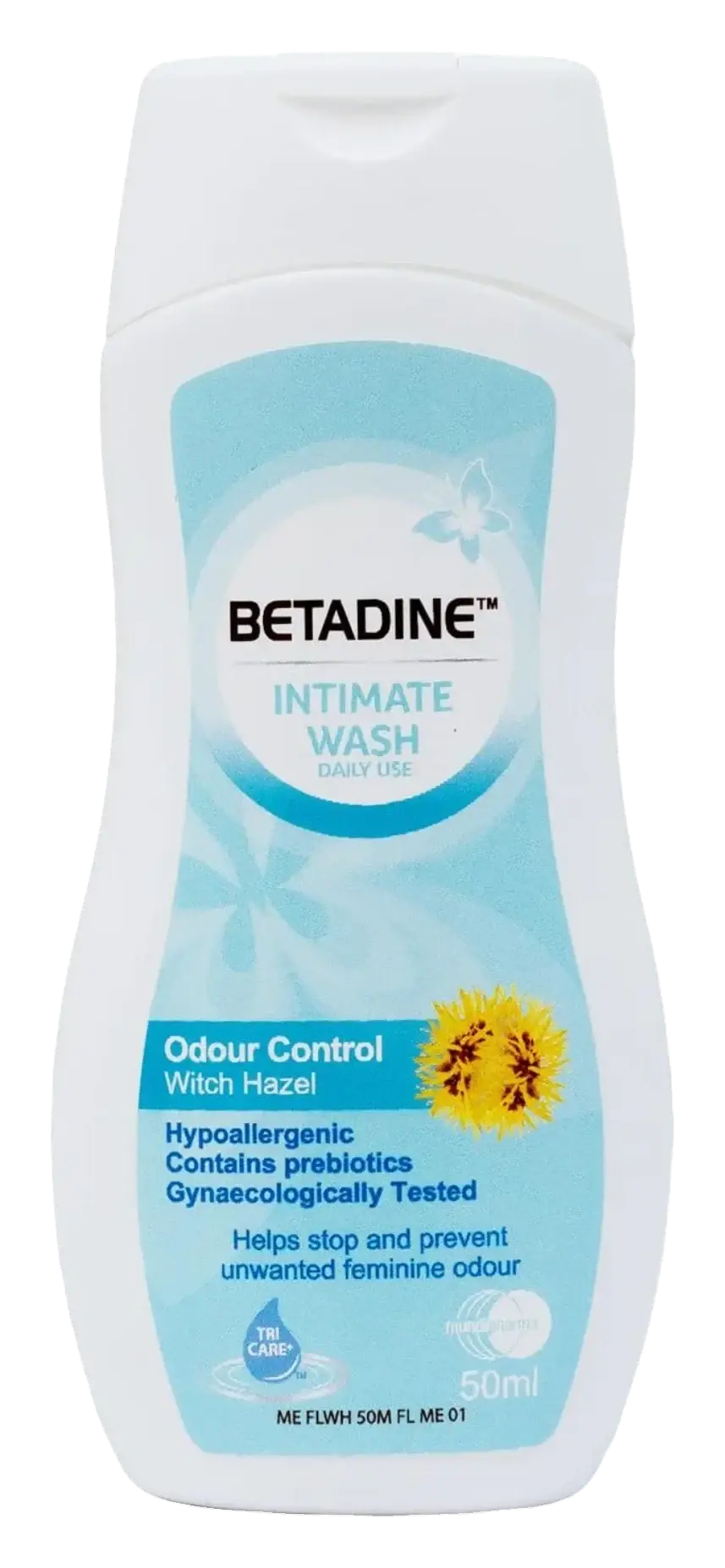 Betadine Odour Control Antiseptic Intimate Hygiene Wash 50ml pack