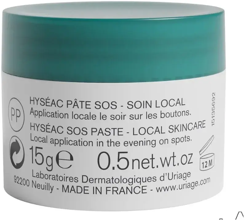 Uriage Urg-315-0 Hyseac Sos Paste 15G