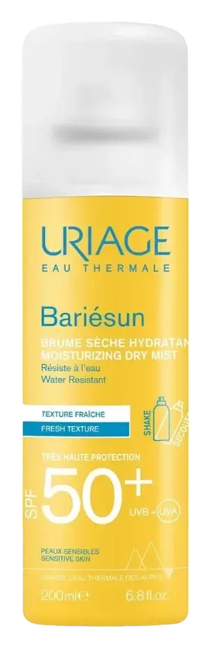 Uriage Urg-379 Bariesun Spf50+ Moisturising Dry Mist 200Ml pack