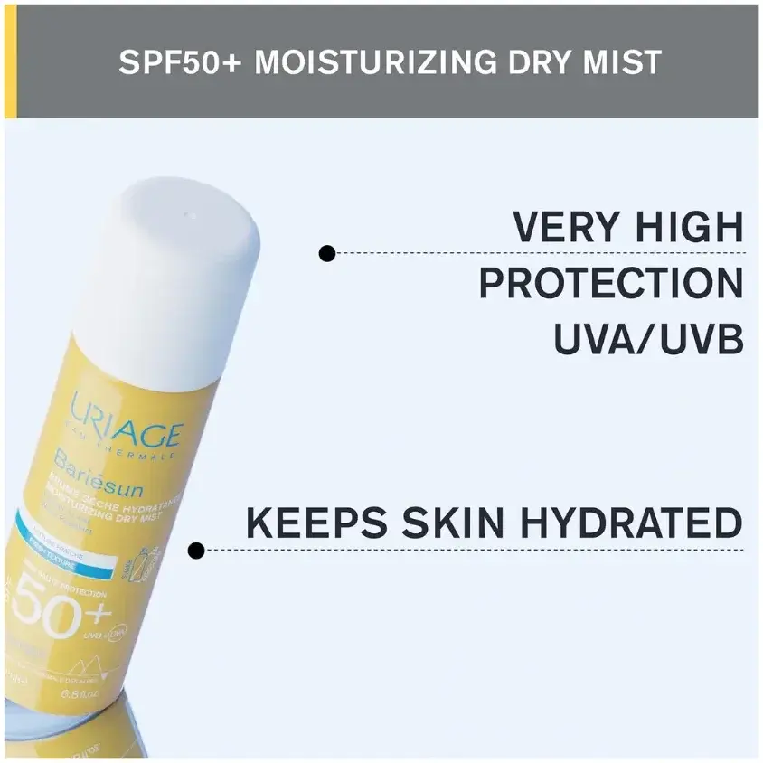 Uriage Urg-379 Bariesun Spf50+ Moisturising Dry Mist 200Ml