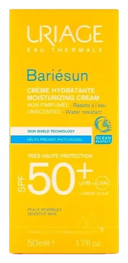 Uriage Urg-383-0 Bariesun Spf50+ Fragrance Free Moisturising Sunscreen 50Ml pack