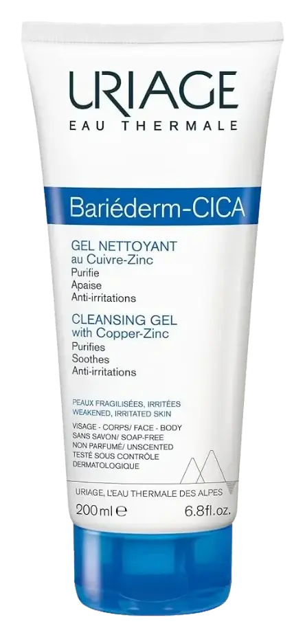 Uriage Urg466-0 Bariderm Cica Gel Nettoyant 200Ml pack