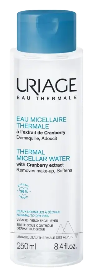 Uriage Urg-608-0 Eau Micellar Thermal Water Blue For Dry Skin 250Ml pack