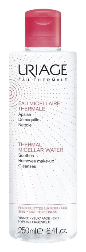 Uriage Urg-639-0 Eau Micellar Thermal Pink Water For Sensitive Skin 250Ml pack