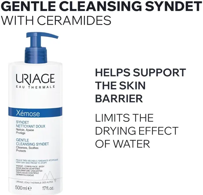 Uriage Urg-916-0 Xemose Gentle Cleansing Syndet 500Ml