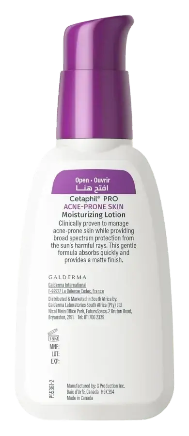 Cetaphil Pro Acne Prone Skin Moisturisation Lotion 118Ml