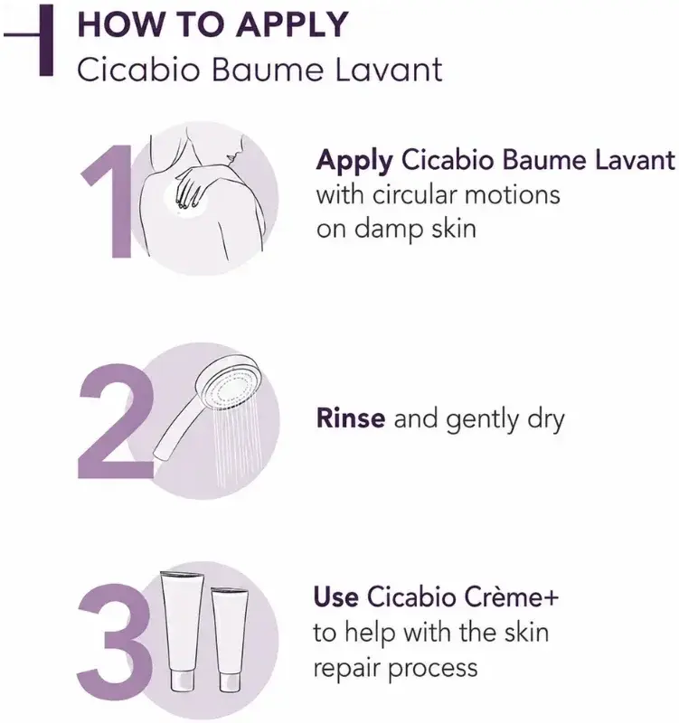 Bioderma Cicabio Lavant Tube 200Ml