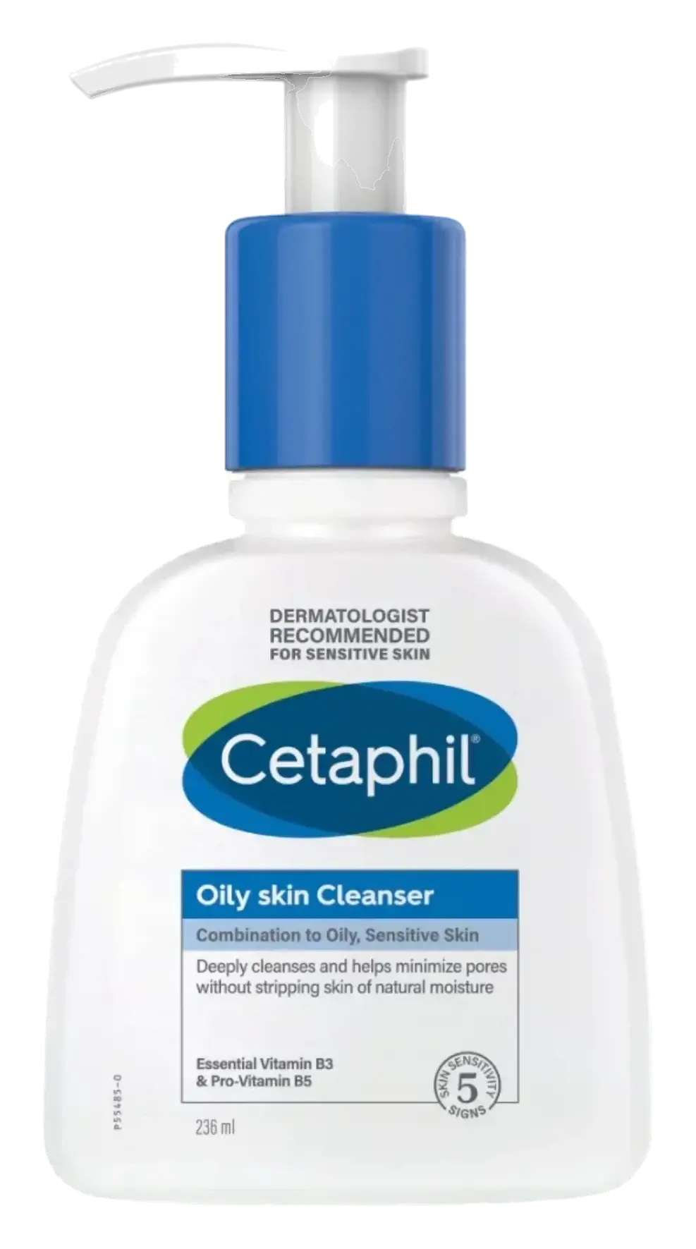 Cetaphil Gentle Dermacontrol Oil-Removing Facial Cleanser for Oily Skin 236ml pack