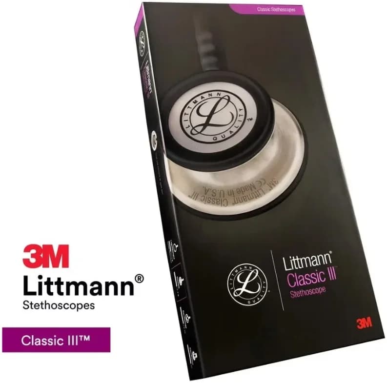 3M Littman Mgl-5627-0 Stethoscope Classic Iii Burgundy pack