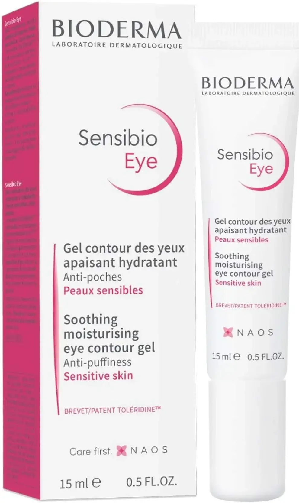 Bioderma Sensibio Soothing Anti-Puffiness Eye Contour Gel 15ml pack
