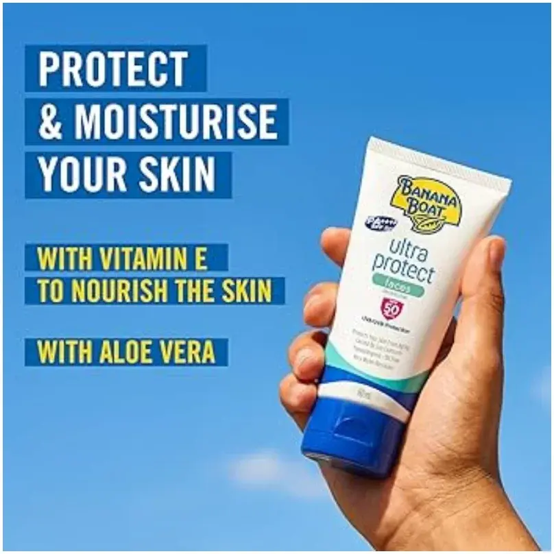 Banana Boat 147582 Ultr Face Sun Lotion Spf50 60Ml
