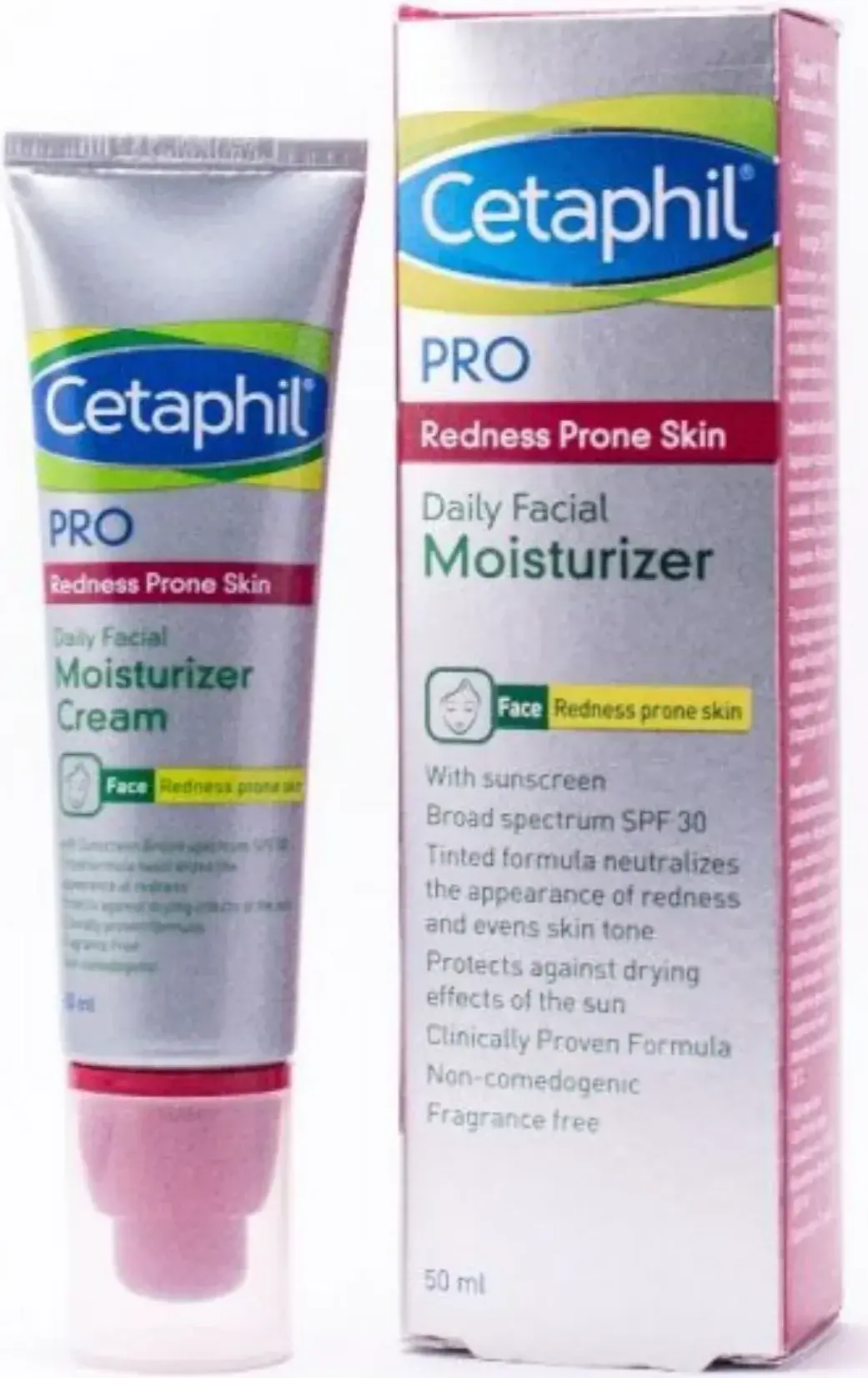 Cetaphil Pro Redness-Prone Skin Daily Facial Moisturising SPF Cream 50ml