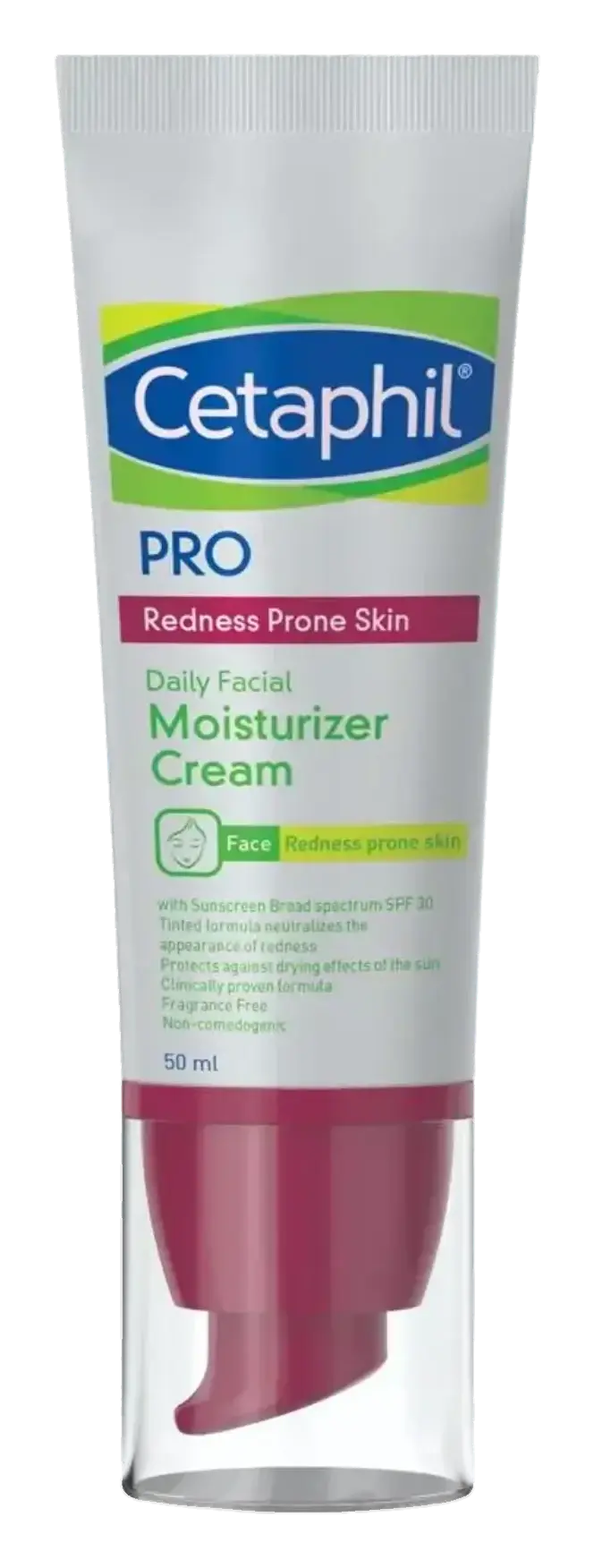 Cetaphil Pro Redness-Prone Skin Daily Facial Moisturising SPF Cream 50ml pack