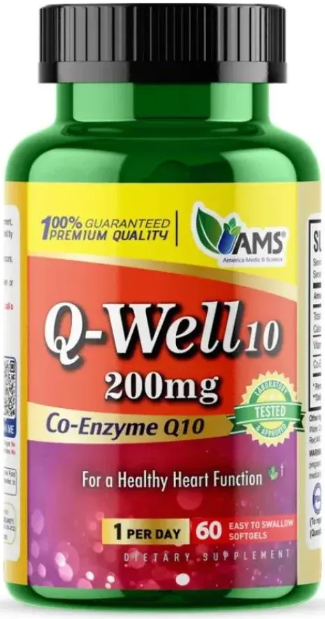 Ams Q-Well10 200Mg Softgel 60S