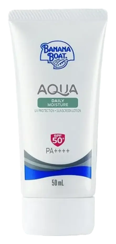 Banana Boat Aqua Daily Moisture High Uv Protection Spf50+ Sunscreen 50Ml pack