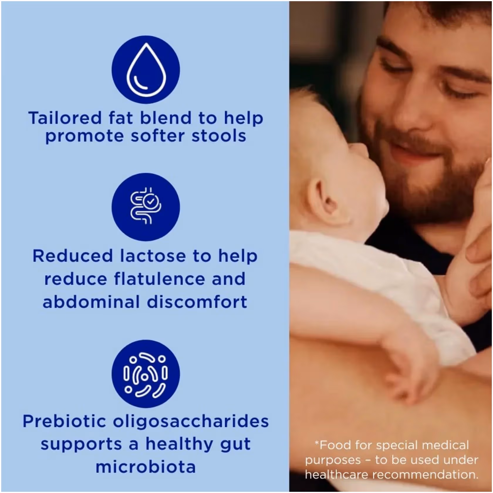 Aptamil Advance Comfort Stage 1 Anti-Colic & Anti-Reflux Infant Formula 800g