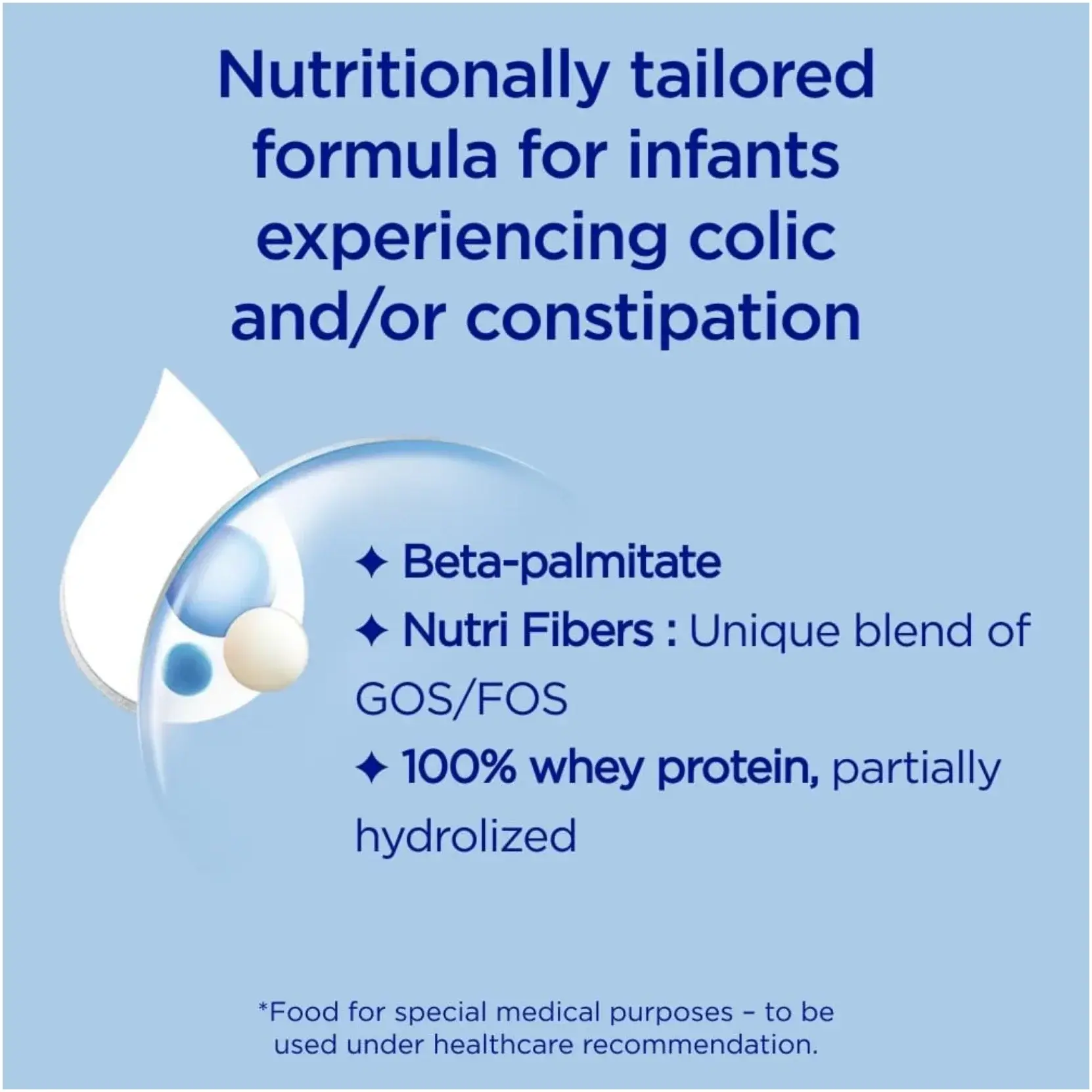 Aptamil Advance Comfort Stage 1 Anti-Colic & Anti-Reflux Infant Formula 800g