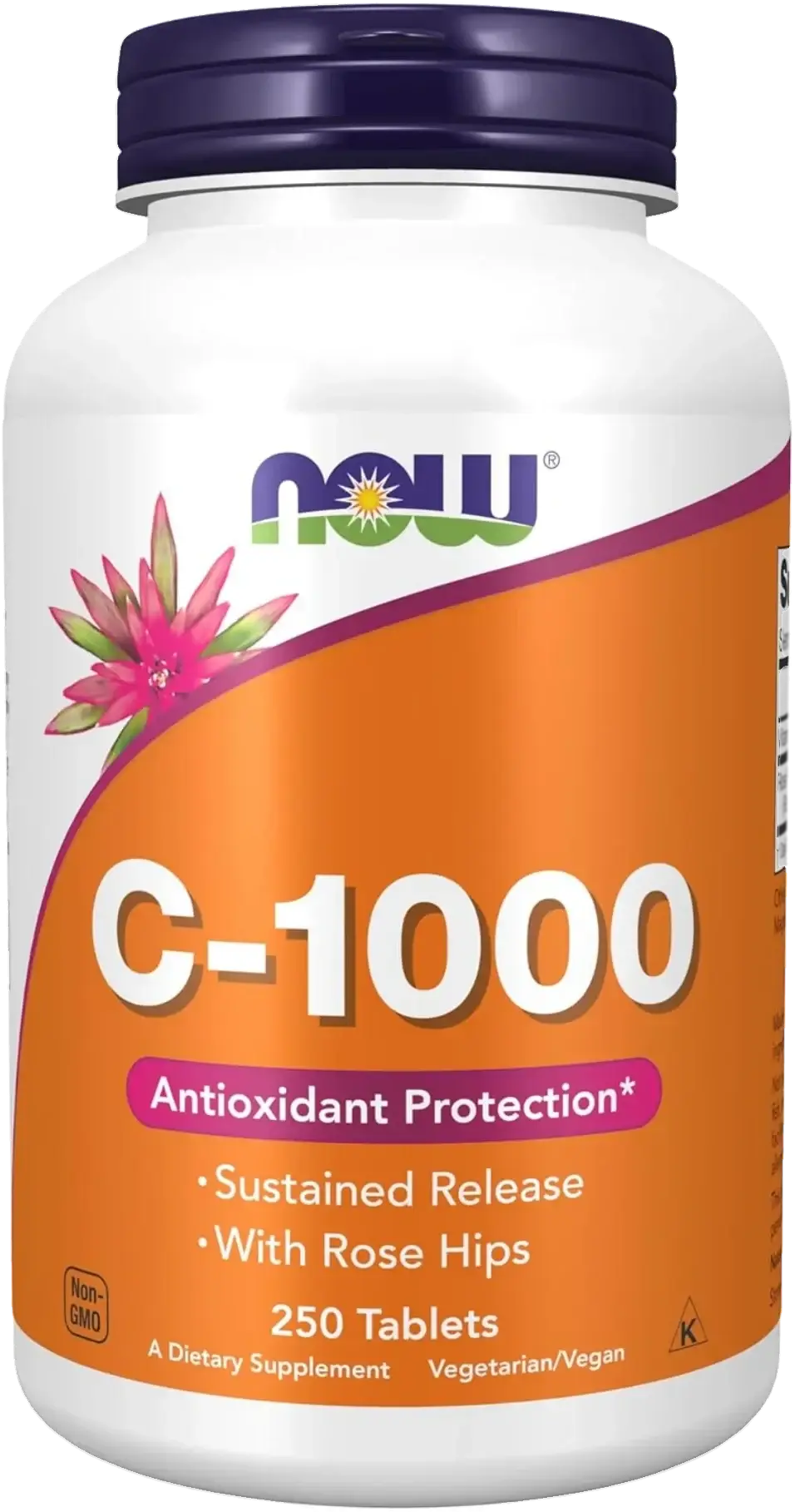 Now Vitamin C-1000mg with Rose Hips Immune Support Tablets 100s pack