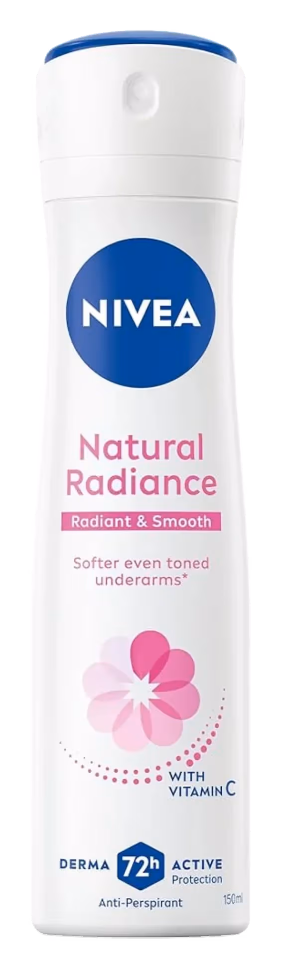 Nivea Natural Radiance 48H Women's Antiperspirant Deodorant Spray 150ml pack
