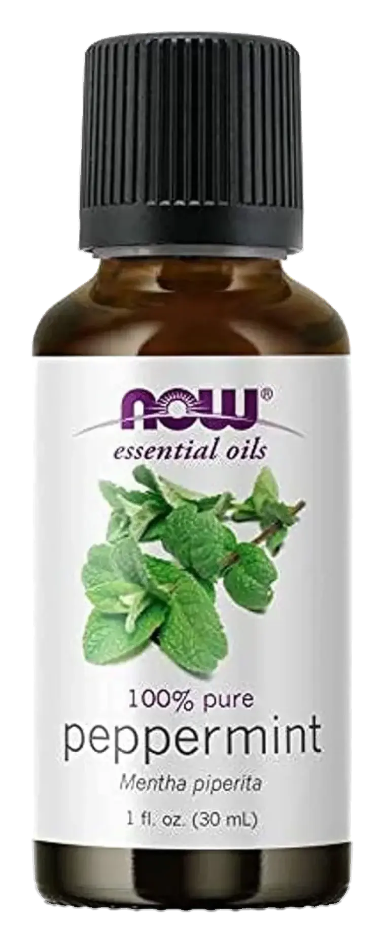 Now Peppermint Pure Essential Oil for Digestion & Aromatherapy 30ml pack