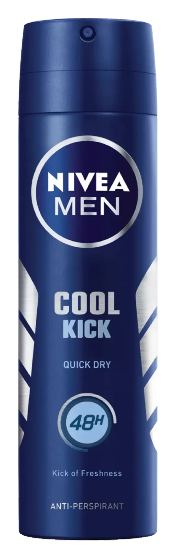 Nivea Men Cool Kick 48H Antiperspirant Deodorant Body Spray 150ml pack