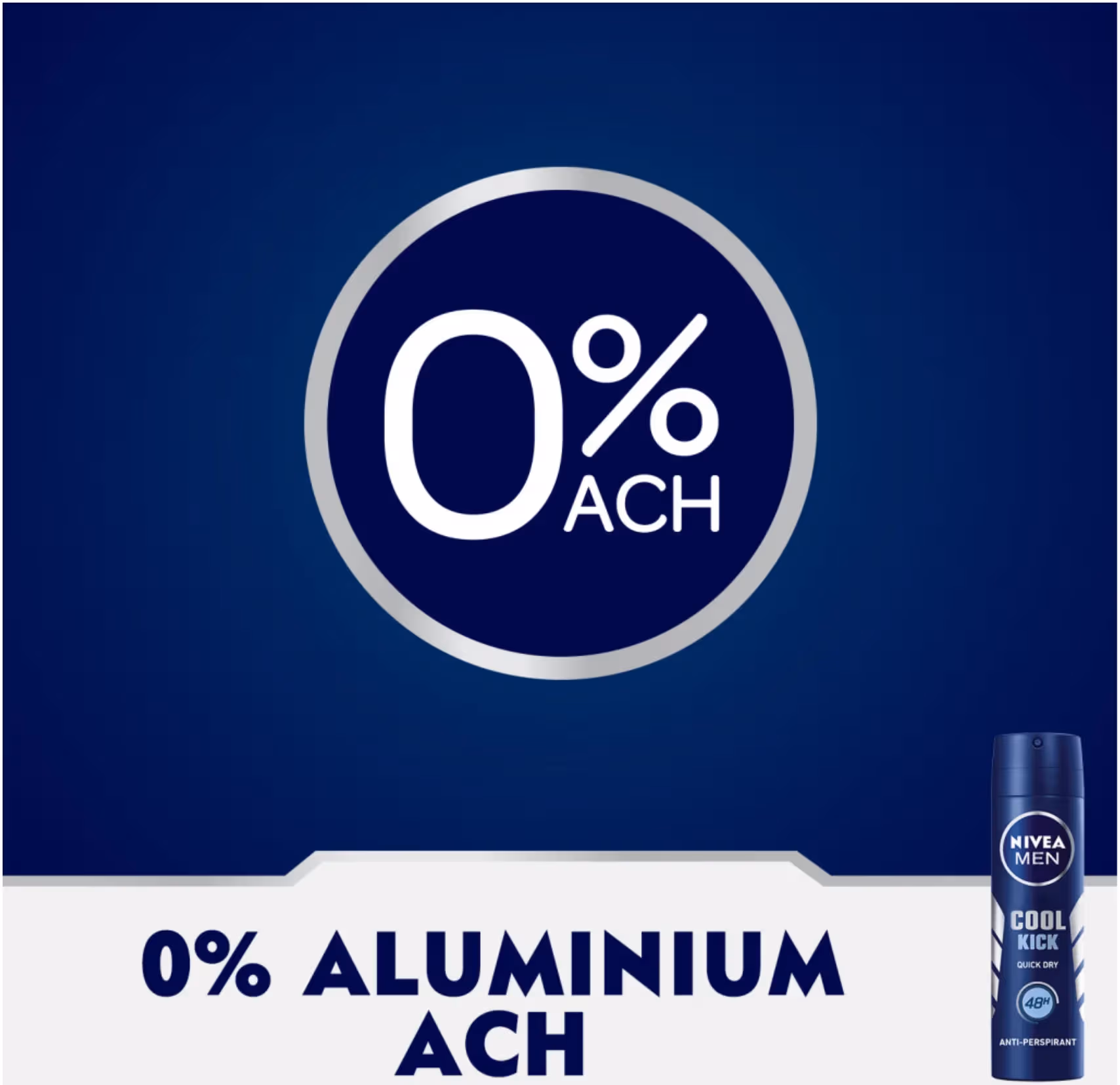 Nivea Men Cool Kick 48H Antiperspirant Deodorant Body Spray 150ml