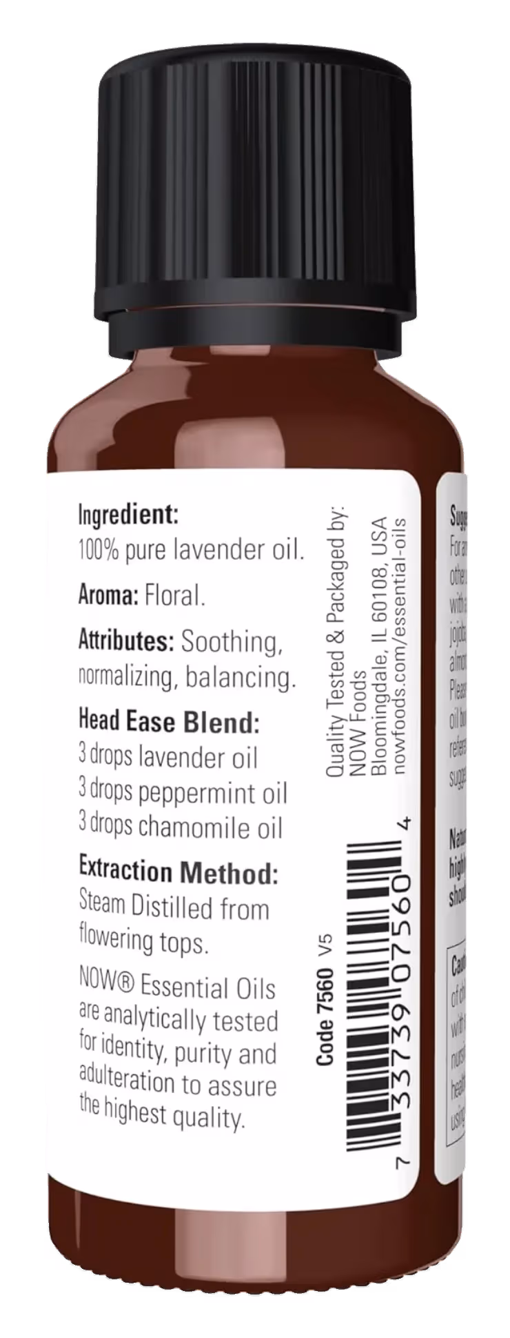 Now Lavender Pure Essential Oil for Relaxation & Aromatherapy 30ml